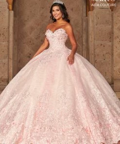 Mary's Bridal Lace Quinceanera Dress By Alta Couture MQ3062 Quinceañera
