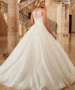 Mary's Bridal Ball Gowns Collection Lace Wedding Ball Gown By Mary's Bridal MB6091 Wedding Dresses 10 Mary's Bridal Ball Gowns Collection Lace Wedding Ball Gown By Mary's Bridal MB6091 Wedding Dresses