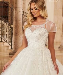 Mary's Bridal Ball Gowns Collection Lace Wedding Ball Gown By Mary's Bridal MB6091 Wedding Dresses 13 Mary's Bridal Ball Gowns Collection Lace Wedding Ball Gown By Mary's Bridal MB6091 Wedding Dresses