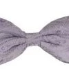 Vesuvio Napoli Men Lavender Paisley Bow Ties With Matching Pocket Squares