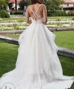 Lo Adoro By Mary's Bridal Layered A-Line Wedding Dress By Mary's Bridal M629 Wedding Dresses