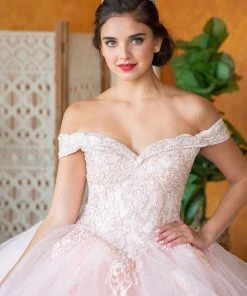 Calla Collection Layered Off Shoulder Quinceanera Dress By Calla KY018383X