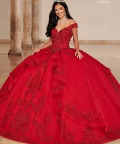 Quinceañera Layered Quinceanera Dress By Mary's Bridal MQ2140