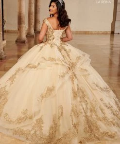 Quinceañera Layered Quinceanera Dress By Mary's Bridal MQ2140