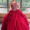 Calla Collection Layered Sleeveless Quinceanera Dress By Calla KY79288X 1 Calla Collection Layered Sleeveless Quinceanera Dress By Calla KY79288X