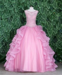 Calla Collection Layered Sleeveless Quinceanera Dress By Calla KY79288X