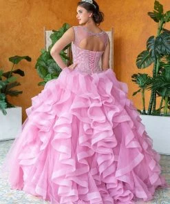 Calla Collection Layered Sleeveless Quinceanera Dress By Calla KY79288X