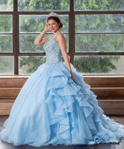 Calla Collection Layered Sleeveless Quinceanera Dress By Calla KY79288X