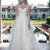 Lo Adoro By Mary's Bridal Wedding Dresses Layered V-Neck Wedding Dress By Mary's Bridal M612