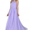 Prom Lilac Long Convertible Chiffon Dress By Poly USA