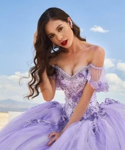 Ragazza Fashion Quinceañera Lilac Quinceanera Dress By Ragazza DV62-562