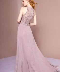 Long Embroidered A-line Dress By Elizabeth K GL2680 Prom 16 Long Embroidered A-line Dress By Elizabeth K GL2680 Prom