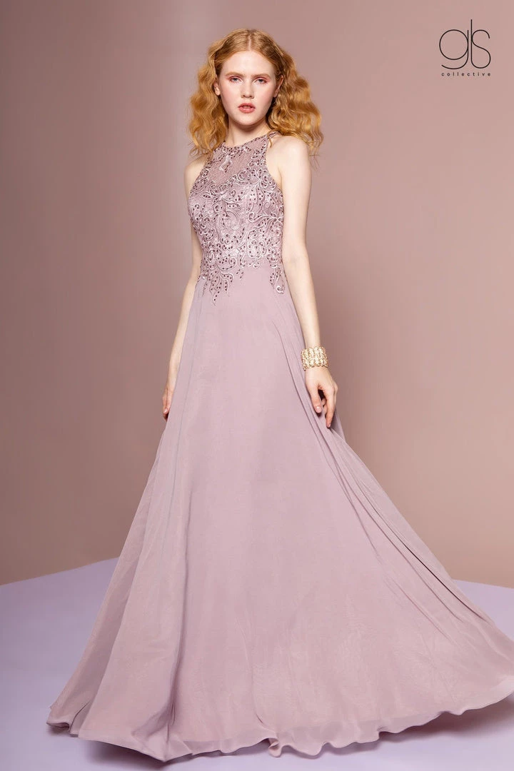 Long Embroidered A-line Dress By Elizabeth K GL2680 Prom 7 Long Embroidered A-line Dress By Elizabeth K GL2680 Prom