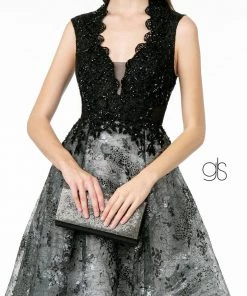 Long A-line Embroidered Lace Dress By Elizabeth K GL1836 Prom 9 Long A-line Embroidered Lace Dress By Elizabeth K GL1836 Prom