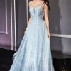Prom Long Allover Sequin Dress By Cinderella Divine AM518