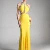 Prom Long Fitted Dress With Cut Outs By Cinderella Divine 62139