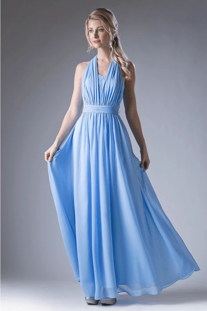 Prom Long Convertible Chiffon Dress By Cinderella Divine CF055 13 Prom Long Convertible Chiffon Dress By Cinderella Divine CF055