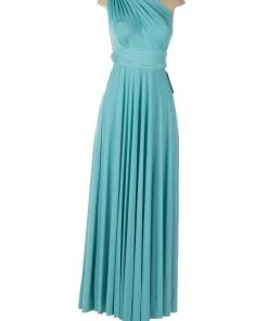 Prom Long Convertible Jersey Dress By Poly USA