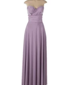 Prom Long Convertible Jersey Dress By Poly USA