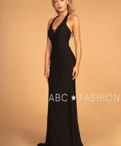 Prom Glitter Mermaid Dress With Strappy Back By Elizabeth K GL2549