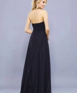 Prom Long Halter Chiffon Dress With Lace Bodice By Nox Anabel 8233