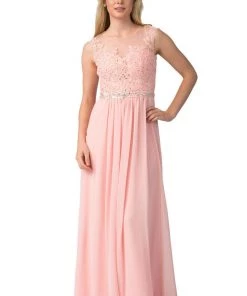 Starbox Long Illusion Dress With Floral Appliques By Star Box 6169 Prom 22 Starbox Long Illusion Dress With Floral Appliques By Star Box 6169 Prom