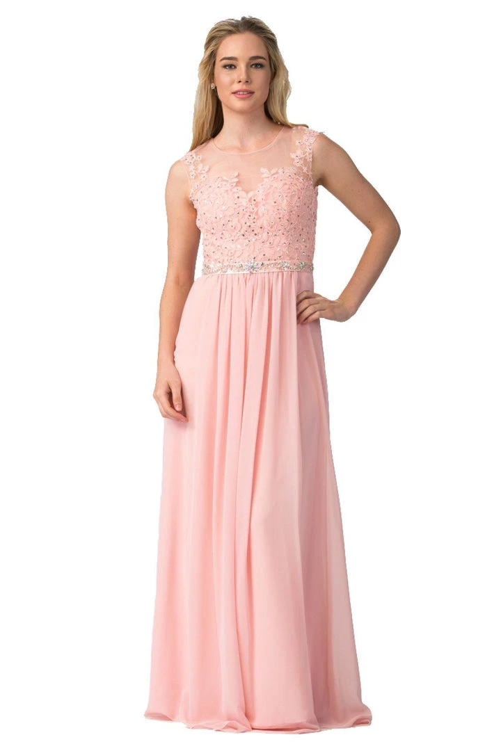 Starbox Long Illusion Dress With Floral Appliques By Star Box 6169 Prom 10 Starbox Long Illusion Dress With Floral Appliques By Star Box 6169 Prom