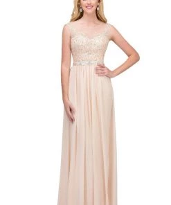 Starbox Long Illusion Dress With Floral Appliques By Star Box 6169 Prom 21 Starbox Long Illusion Dress With Floral Appliques By Star Box 6169 Prom