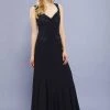 Long Jersey Dress With Lace Accent By Nox Anabel 8258 Prom 2 Long Jersey Dress With Lace Accent By Nox Anabel 8258 Prom