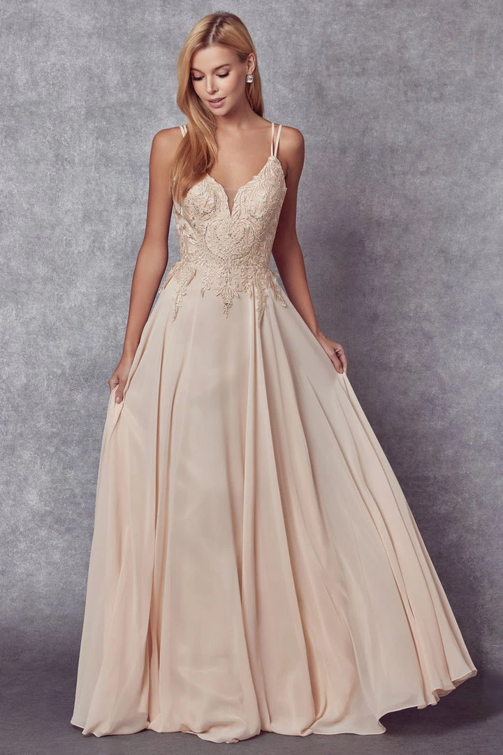 Prom Long Lace Applique Chiffon Dress By Juliet 240 3 Prom Long Lace Applique Chiffon Dress By Juliet 240