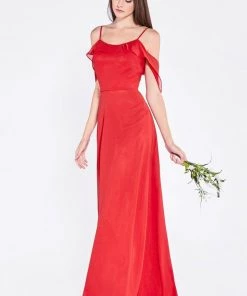 Prom Long Off Shoulder Flutter Sleeve Dress By Cinderella Divine 1018