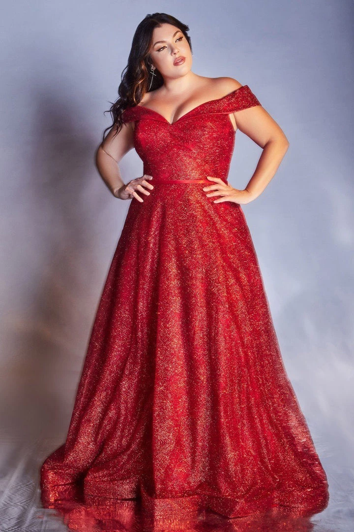 Long Off Shoulder Glitter Dress By Cinderella Divine CB050 Prom 8 Long Off Shoulder Glitter Dress By Cinderella Divine CB050 Prom