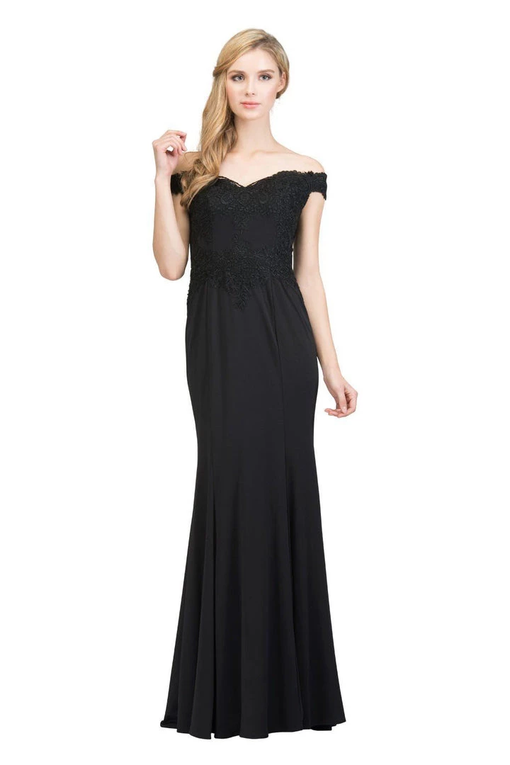 Starbox Prom Long Off The Shoulder Dress With Lace Bodice By Star Box 17421 8 Starbox Prom Long Off The Shoulder Dress With Lace Bodice By Star Box 17421