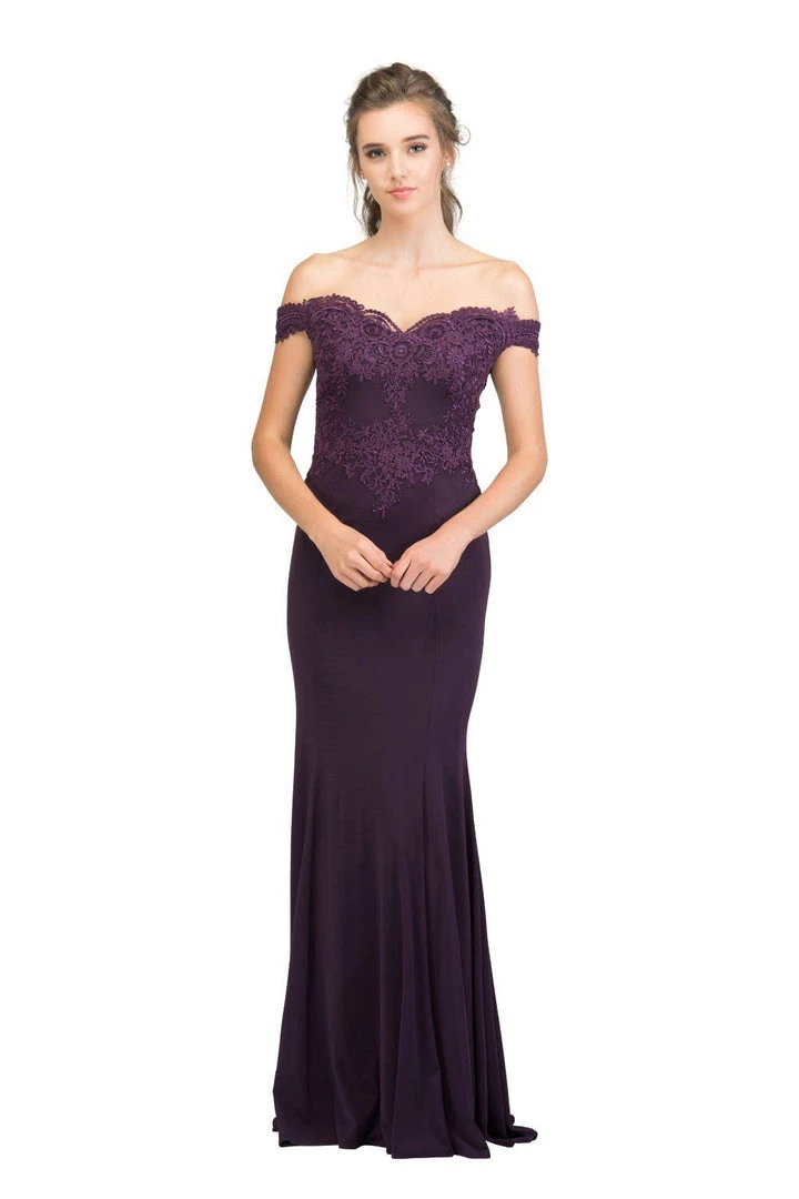Starbox Prom Long Off The Shoulder Dress With Lace Bodice By Star Box 17421 5 Starbox Prom Long Off The Shoulder Dress With Lace Bodice By Star Box 17421