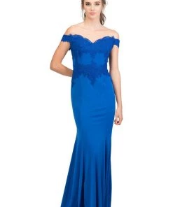 Starbox Prom Long Off The Shoulder Dress With Lace Bodice By Star Box 17421 13 Starbox Prom Long Off The Shoulder Dress With Lace Bodice By Star Box 17421
