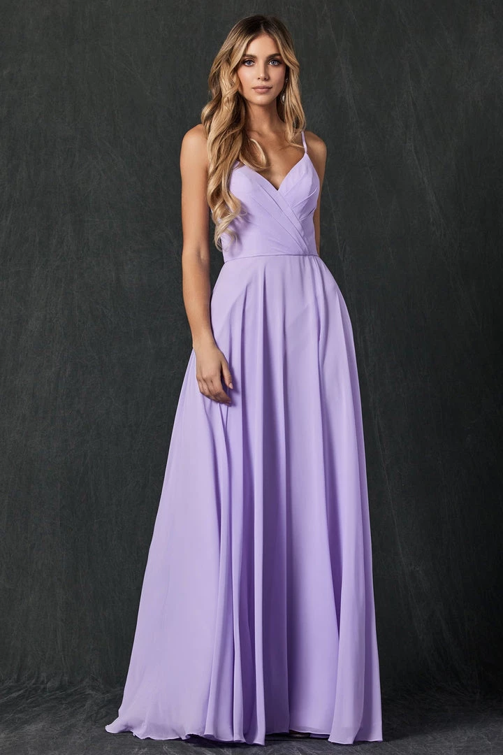 Long Pleated V-Neck Dress By Juliet 263 Prom 16 Long Pleated V-Neck Dress By Juliet 263 Prom