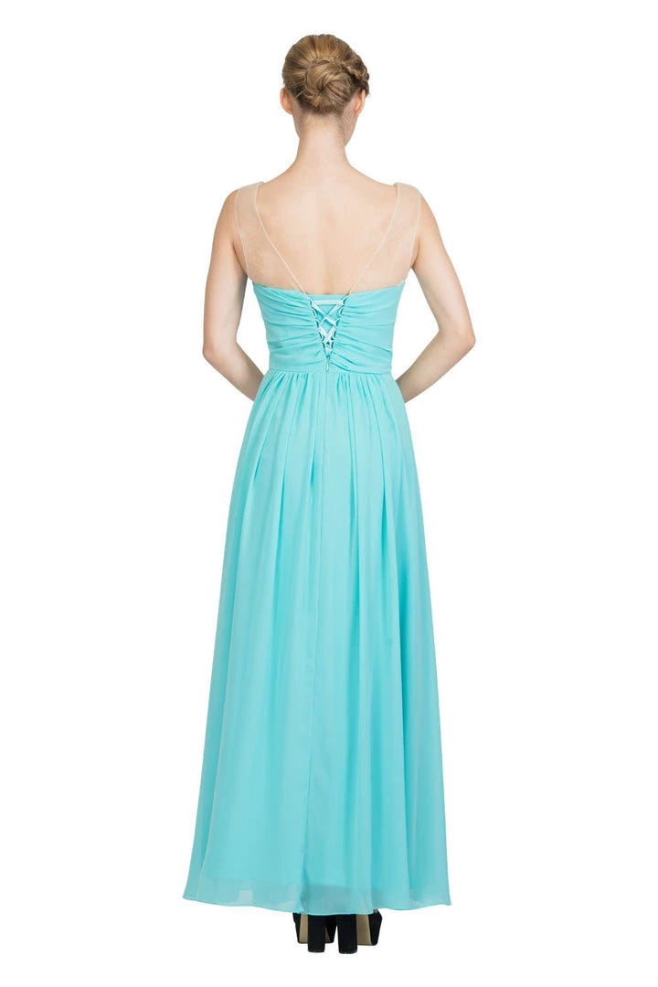 Starbox Prom Long Ruched Sleeveless Dress With Corset Back By Star Box 6094 4 Starbox Prom Long Ruched Sleeveless Dress With Corset Back By Star Box 6094