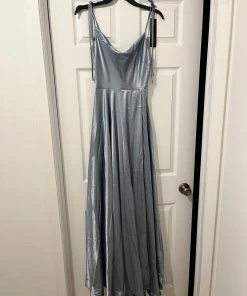 Prom Long Satin A-line Dress By Cinderella Divine BD104