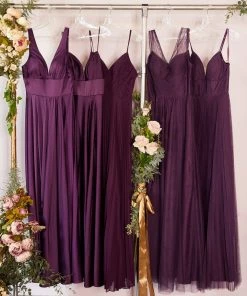 Long Satin V-Neck Dress With Slit By Cinderella Divine 7469 Prom