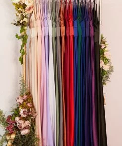 Long Satin V-Neck Dress With Slit By Cinderella Divine 7469 Prom 29 Long Satin V-Neck Dress With Slit By Cinderella Divine 7469 Prom