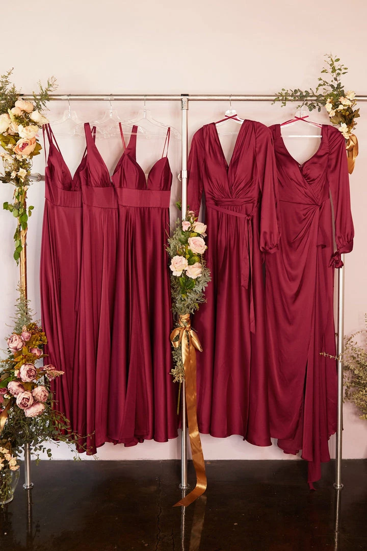 Long Satin V-Neck Dress With Slit By Cinderella Divine 7469 Prom 15 Long Satin V-Neck Dress With Slit By Cinderella Divine 7469 Prom