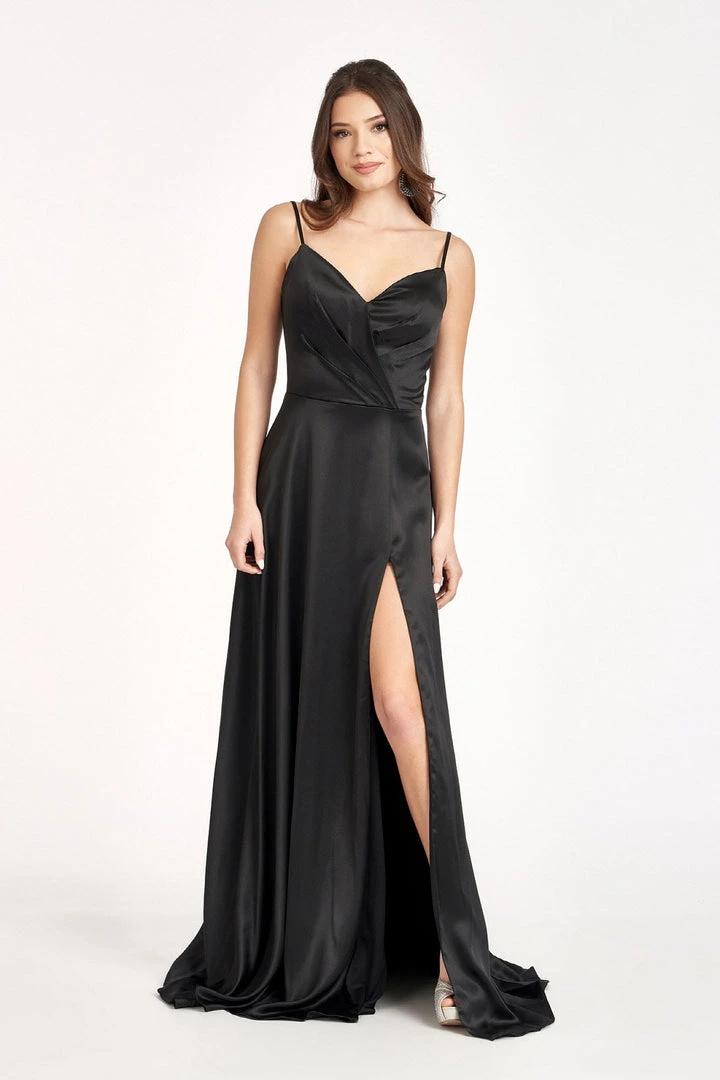 Prom Long Satin V-Neck Slit Dress By Elizabeth K GL1993 20 Prom Long Satin V-Neck Slit Dress By Elizabeth K GL1993