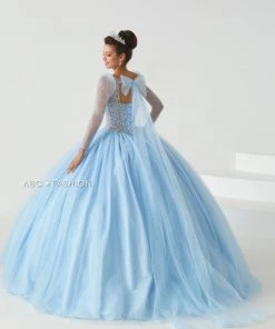 House Of Wu Fiesta Gowns Long Sleeve Quinceanera Dress By Fiesta Gowns 56434 Quinceañera