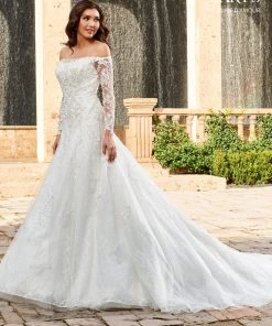 Mary's Bridal Couture Damour Collection Long Sleeve Wedding Gown By Mary's Bridal MB4112