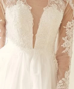 Long Sleeve Wedding Gown By Nox Anabel JE911 15 Long Sleeve Wedding Gown By Nox Anabel JE911