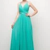 Long Sleeveless Chiffon Dress By Cinderella Divine CJ238 1 Long Sleeveless Chiffon Dress By Cinderella Divine CJ238