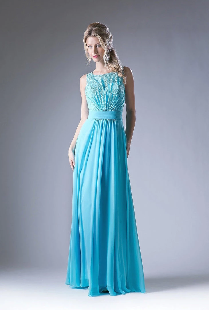 Long Lace Bodice Chiffon Dress By Cinderella Divine 1019 Prom 11 Long Lace Bodice Chiffon Dress By Cinderella Divine 1019 Prom