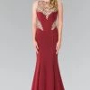 Prom Long Sleeveless Embroidered Dress By Elizabeth K GL2312