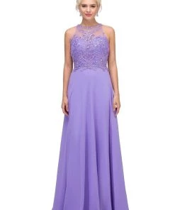 Starbox Long Sleeveless Illusion Dress With Embroidered Bodice By Star Box 6339 Prom 14 Starbox Long Sleeveless Illusion Dress With Embroidered Bodice By Star Box 6339 Prom