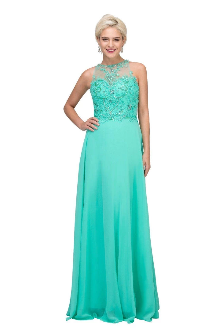 Starbox Long Sleeveless Illusion Dress With Embroidered Bodice By Star Box 6339 Prom 9 Starbox Long Sleeveless Illusion Dress With Embroidered Bodice By Star Box 6339 Prom